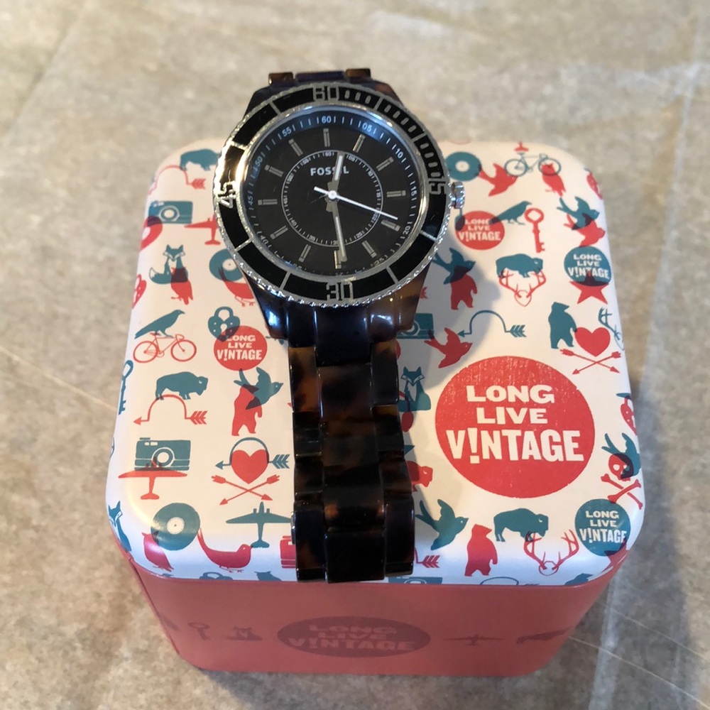 Fossil Tortoise Watch- new battery needed
